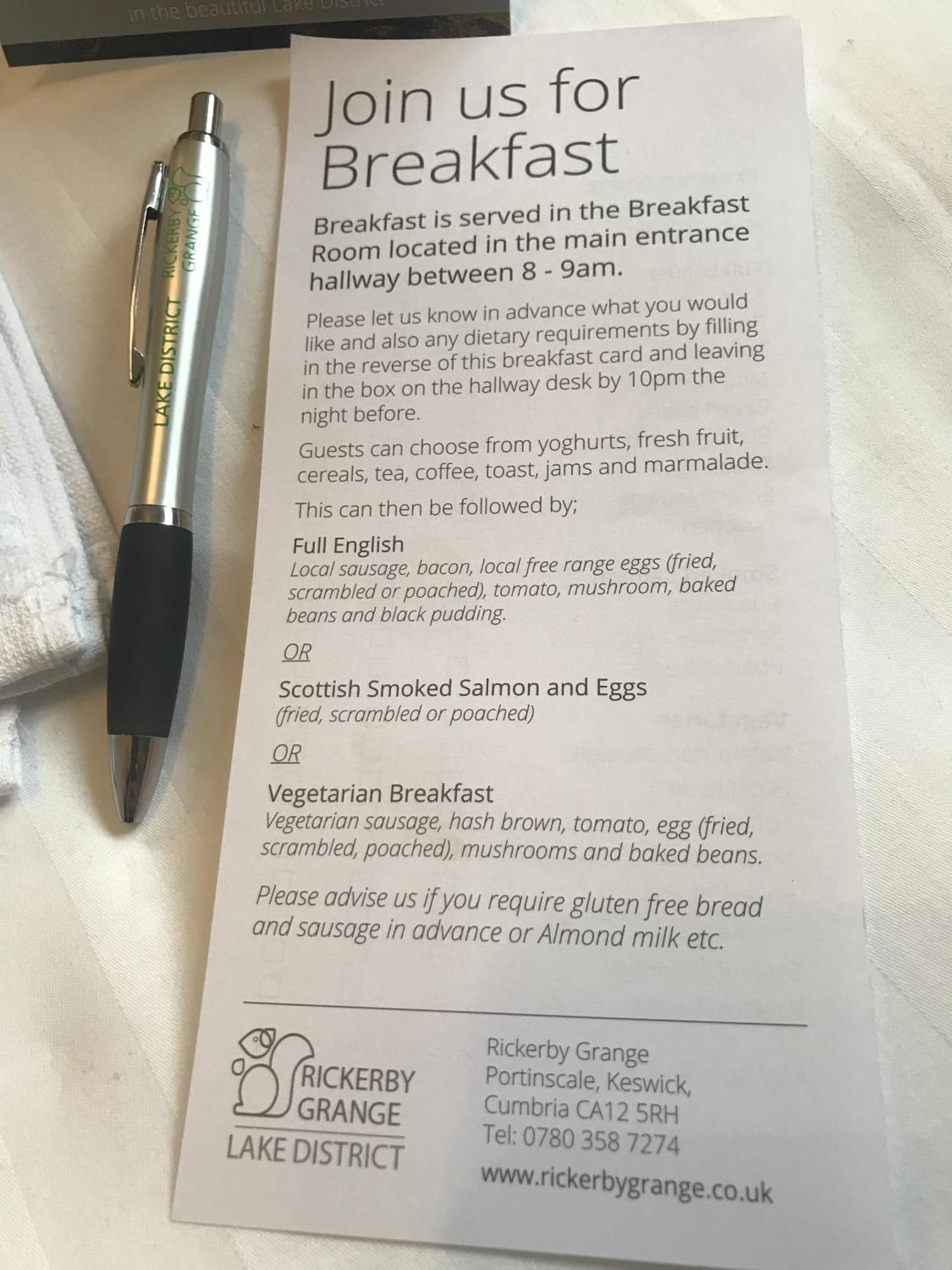 Rickerby Grange 4* Keswick (Cumbria)